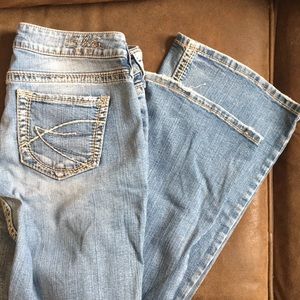Silver jeans vintage low rise flare
